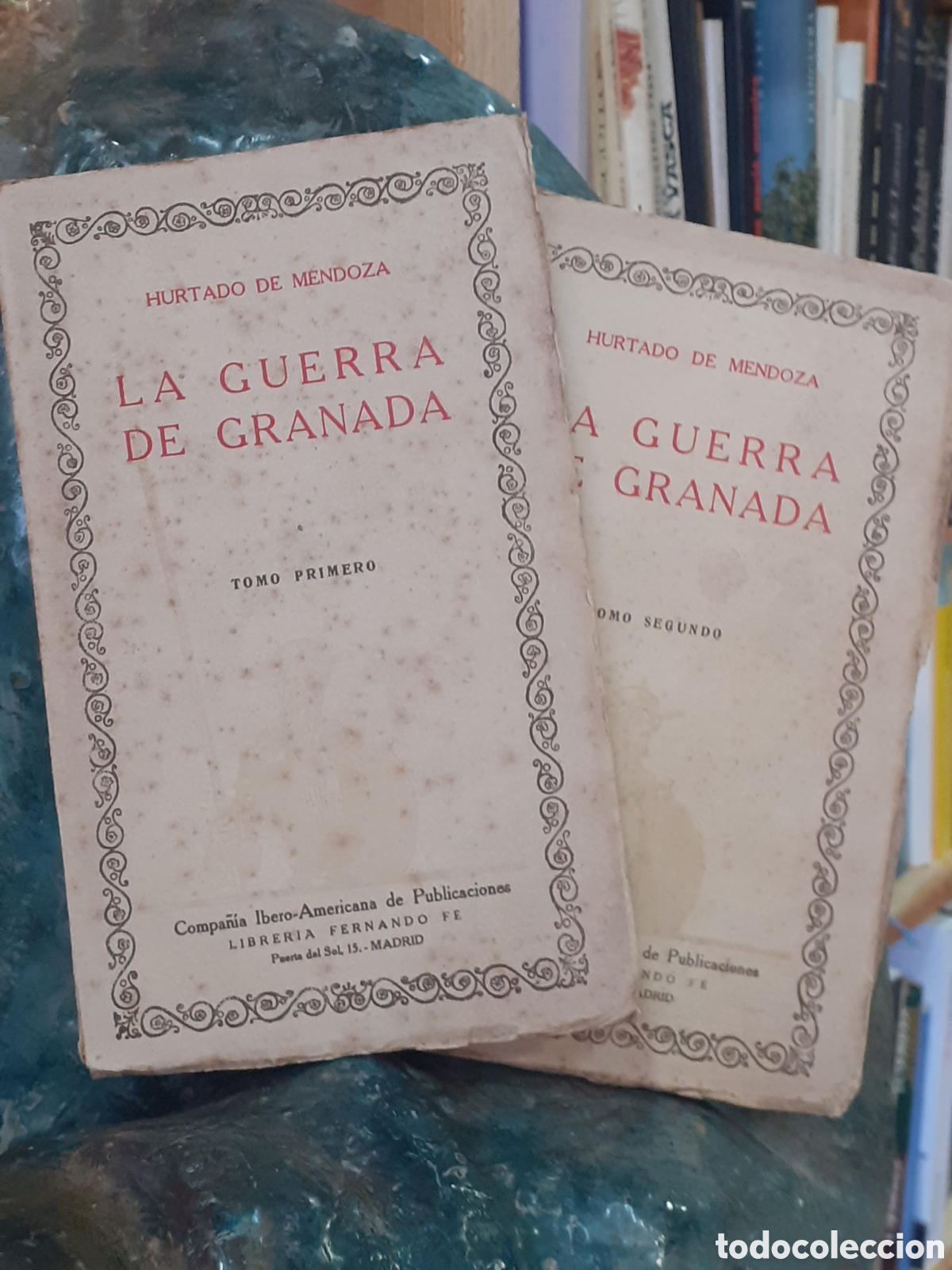 Libros antiguos: La guerra de Granada. Hurtado de Mendoza. - Foto 1