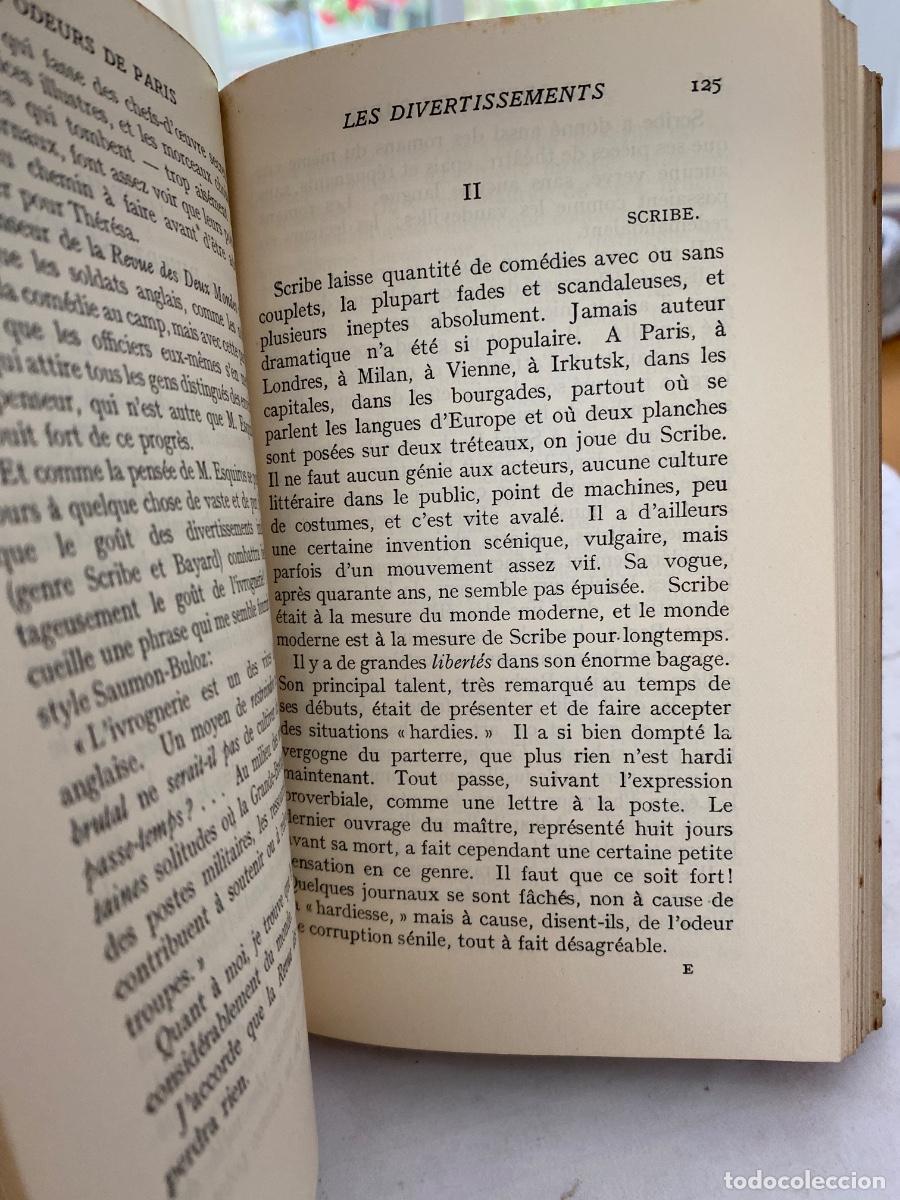 Libros antiguos: ODEURS DE PARIS. LOUIS VEUILLOT CALLECTION GALLIA - Foto 4