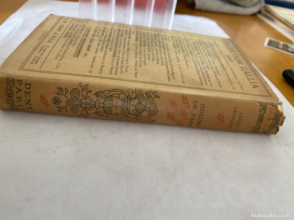 Libros antiguos: ODEURS DE PARIS. LOUIS VEUILLOT CALLECTION GALLIA - Foto 5