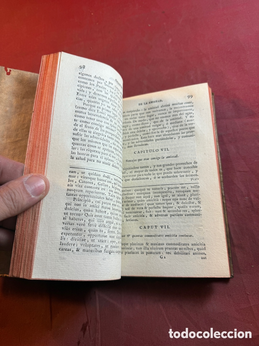 Libros antiguos: LOS DI&Aacute;LOGOS DE C&Iacute;CERON 1788 Madrid - Foto 2
