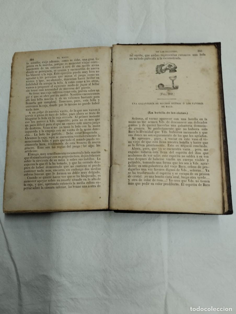 Libros antiguos: EL MAGO DE LOS SALONES. 1872 - Foto 3