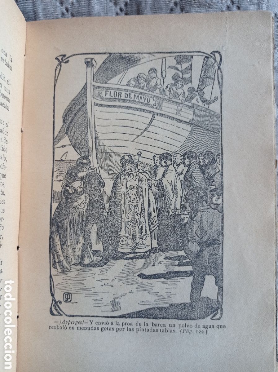 Libros antiguos: V. BLASCO IB&Aacute;&Ntilde;EZ. FLOR DE MAYO. - Foto 3
