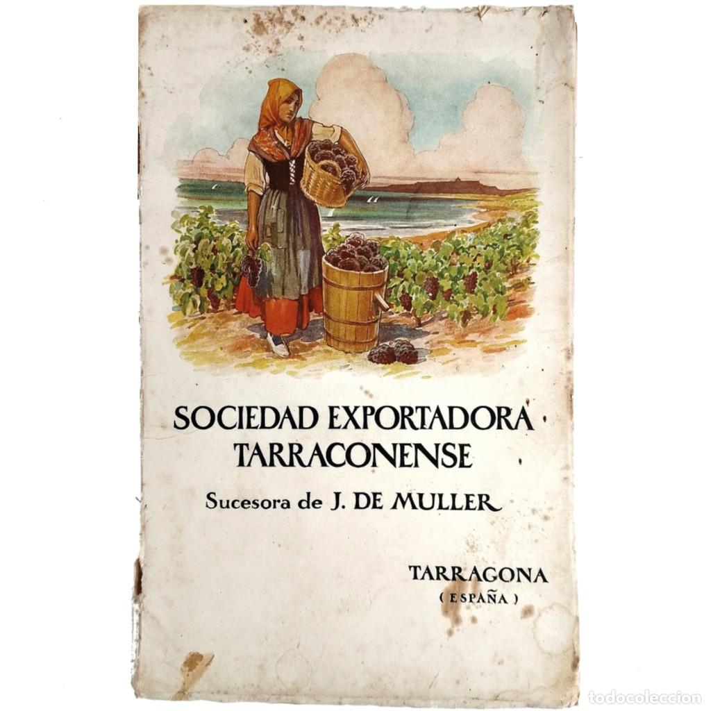 Libros antiguos: SOCIEDAD EXPORTADORA TARRACONENSE. Sucesora de J. de Muller - Foto 1