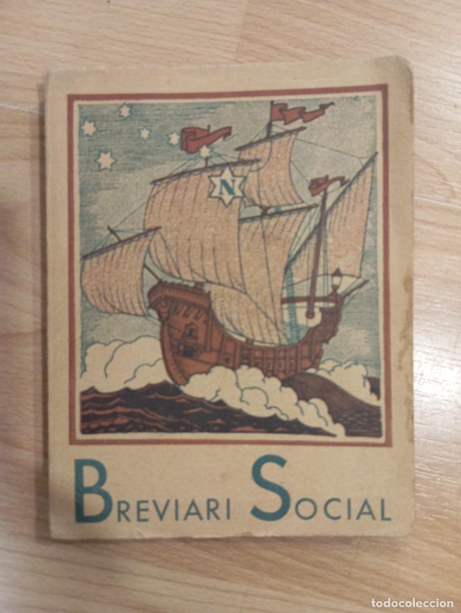 Libros antiguos: Breviari Social. 1934 - Foto 1
