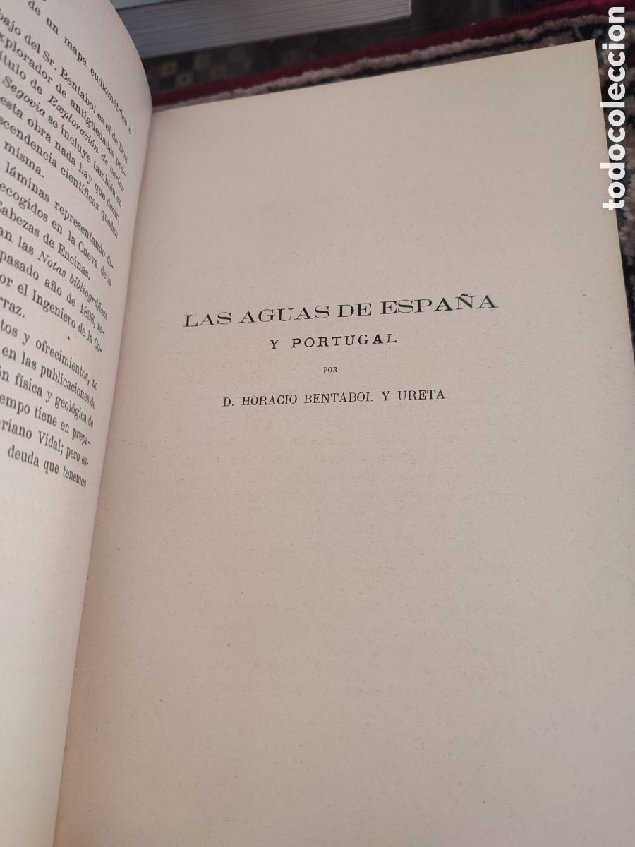 Libros antiguos: Comisi&oacute;n Mapa Geol&oacute;gico de Espa&ntilde;a 1900 - Foto 2