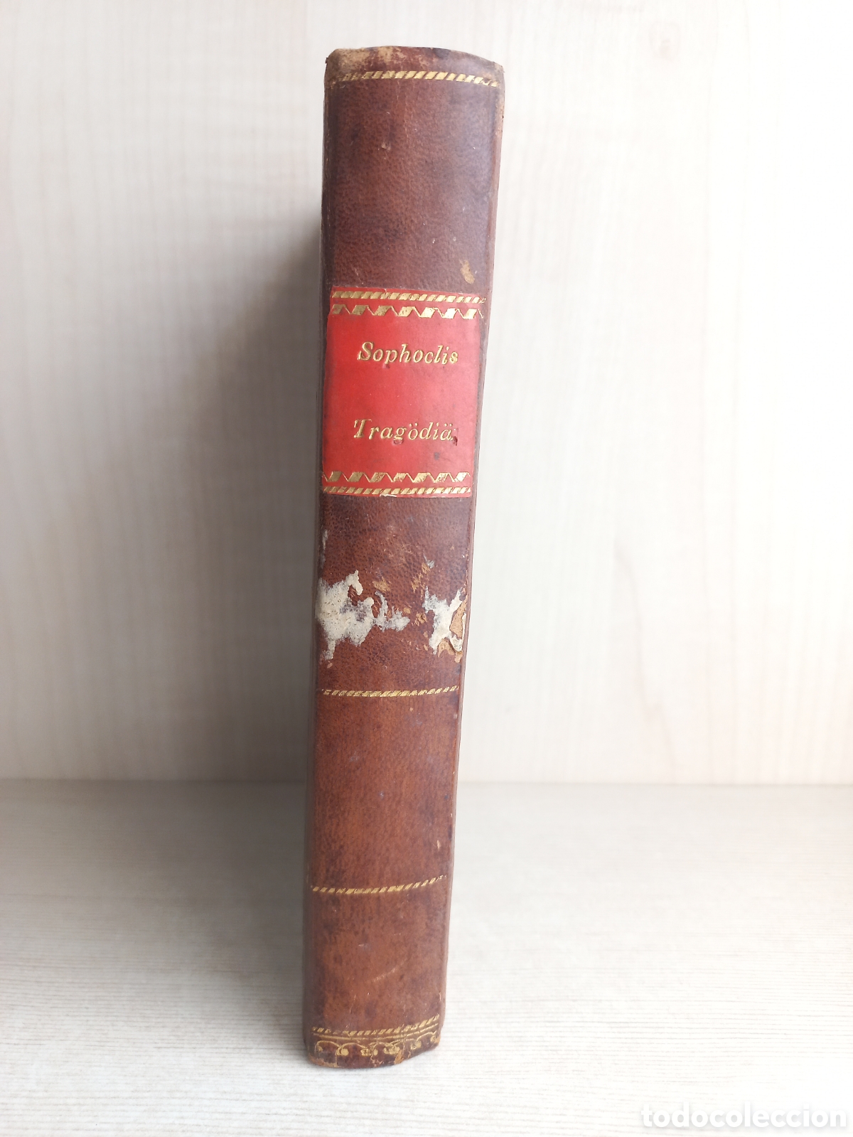 Libros antiguos: Sophoclis Tragoediae. Matthiae. Luchtmans, 1825. - Foto 1