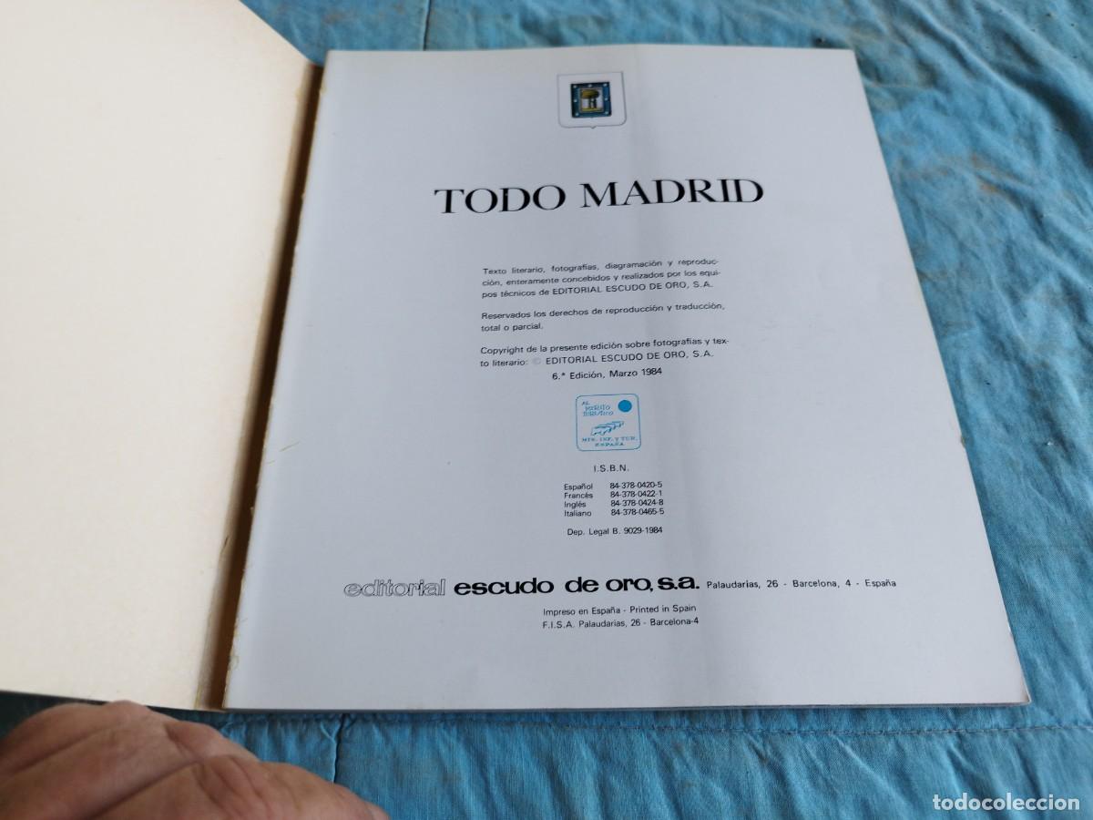 Libros antiguos: TODO MADRID / / GV 87 / ESCUDO DE ORO - Foto 4