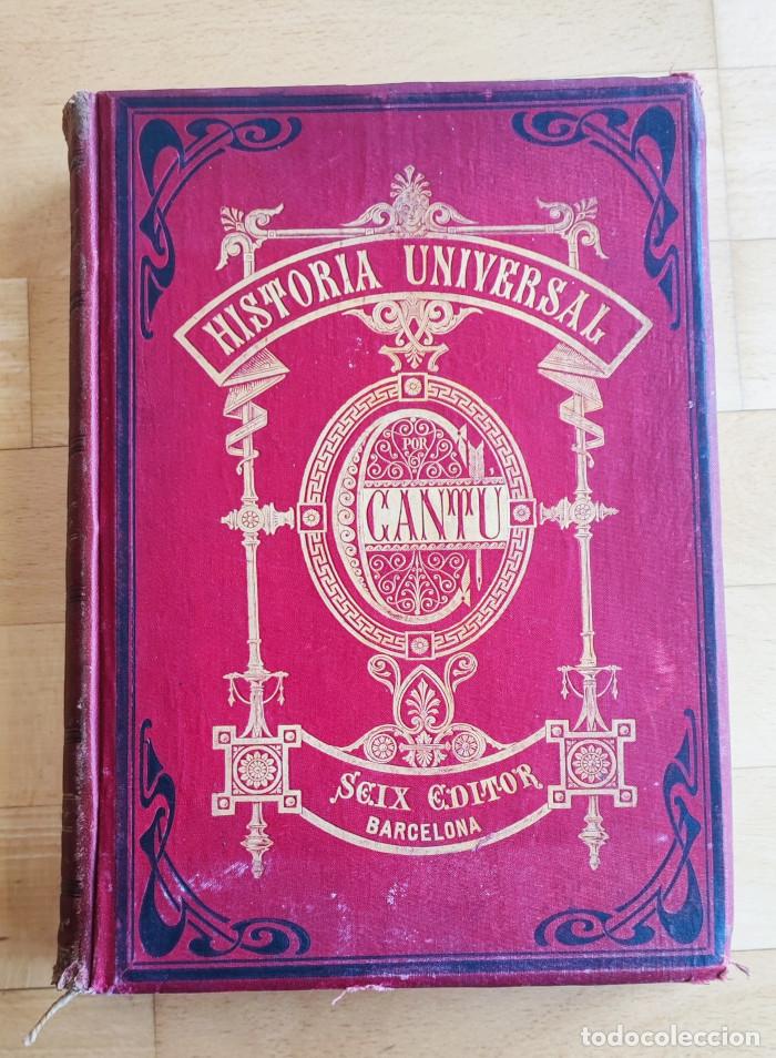 Libros antiguos: HISTORIA UNIVERSAL (TOMO VII) - C&eacute;sar Cant&uacute; - Foto 1
