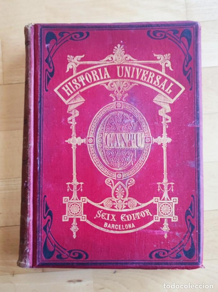 Libros antiguos: HISTORIA UNIVERSAL (TOMO VIII) - C&eacute;sar Cant&uacute; - Foto 1