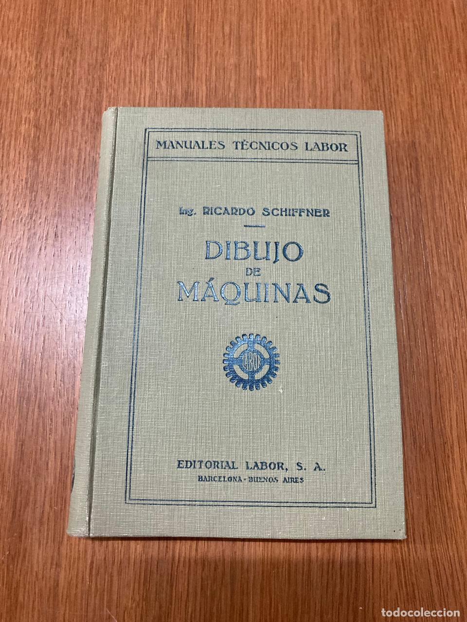 Libros antiguos: Dibujo de m&aacute;quinas - Foto 1