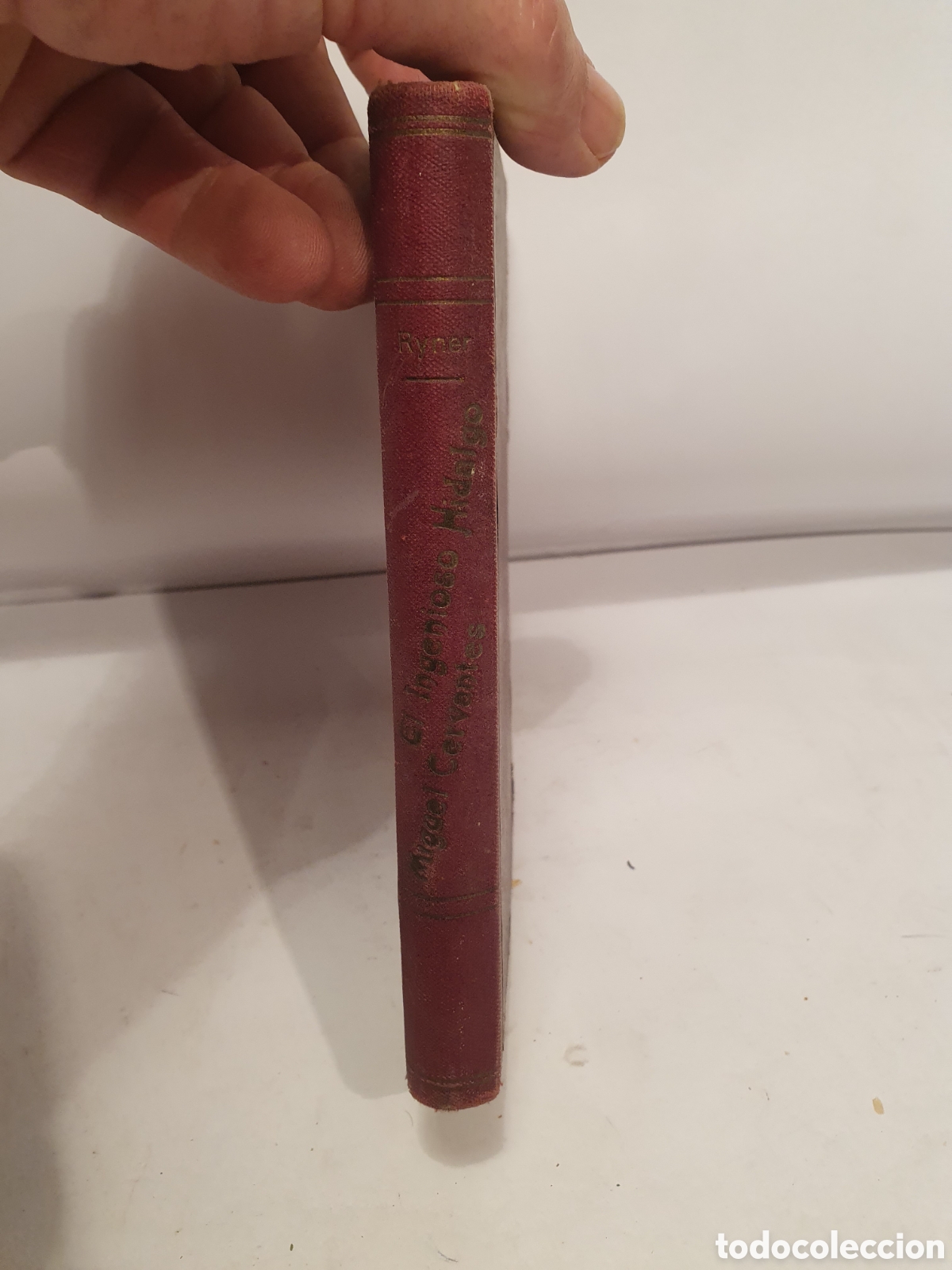 Libros antiguos: HAN RYDER. EL INGENIOSO HIDALGO MIGUEL CERVANTES. - Foto 2