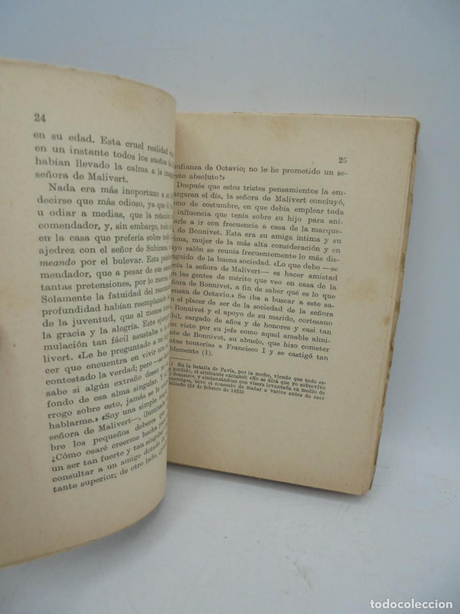 Libros antiguos: ARMANCIA. STENDHAL. ESPASA-CALPE. 1933. PAGS : 284. - Foto 3