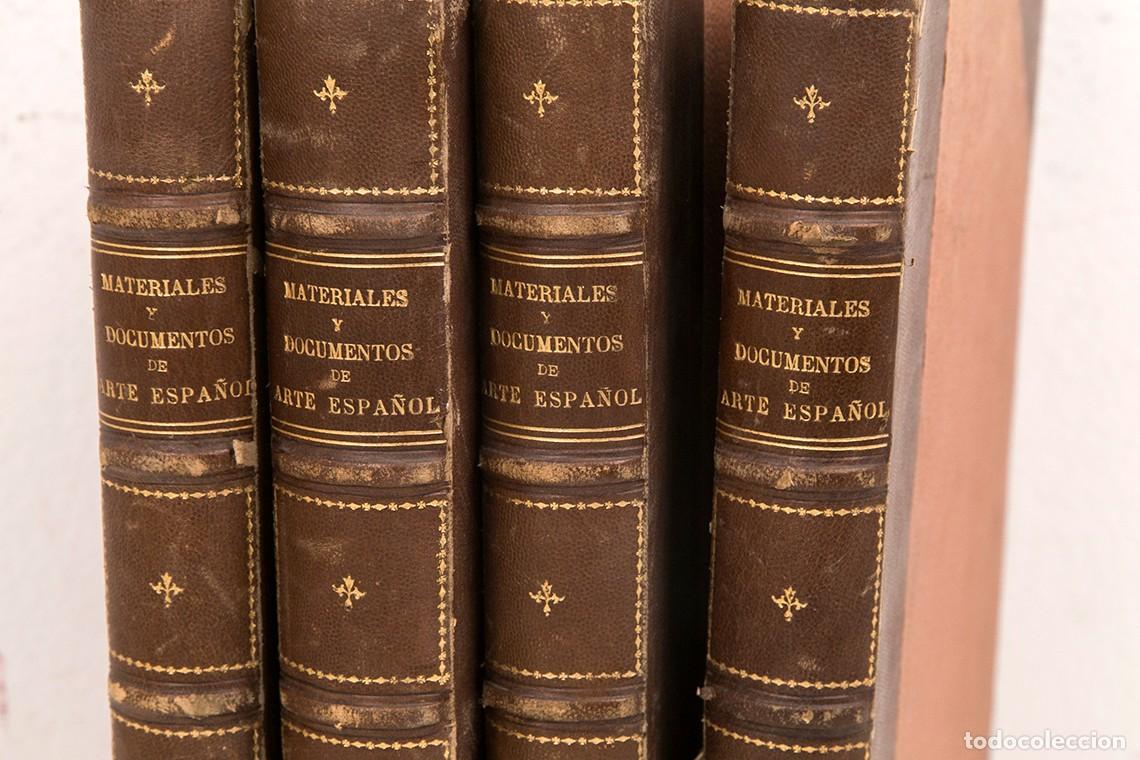 Libros antiguos: MATERIALES Y DOCUMENTOS DE ARTE ESPA&Ntilde;OL - 1901 A 1903 - LEROY - Foto 2