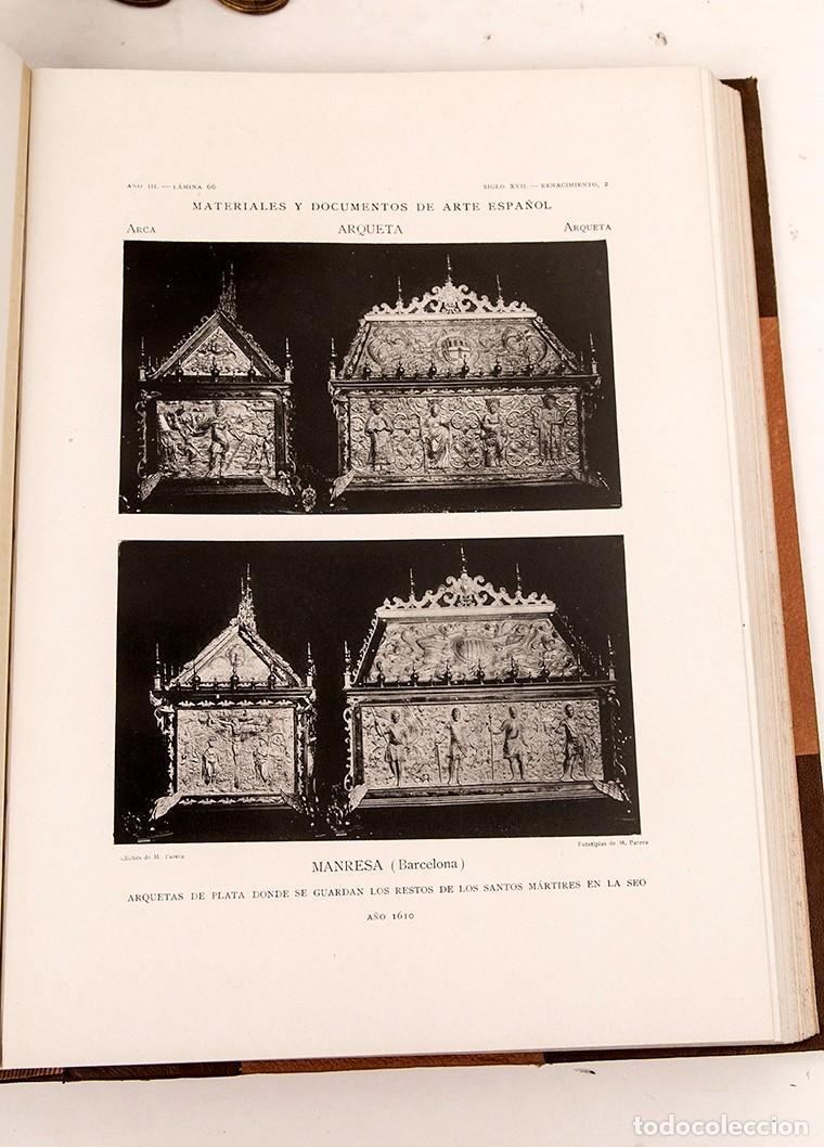 Libros antiguos: MATERIALES Y DOCUMENTOS DE ARTE ESPA&Ntilde;OL - 1901 A 1903 - LEROY - Foto 8