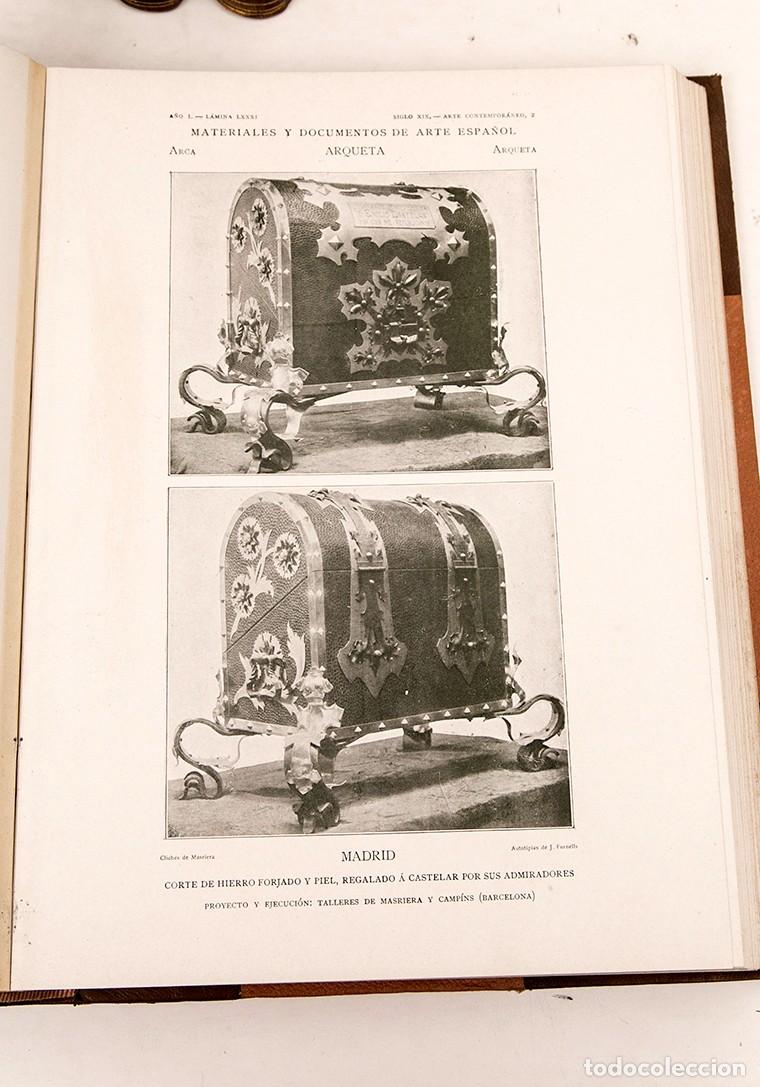 Libros antiguos: MATERIALES Y DOCUMENTOS DE ARTE ESPA&Ntilde;OL - 1901 A 1903 - LEROY - Foto 9