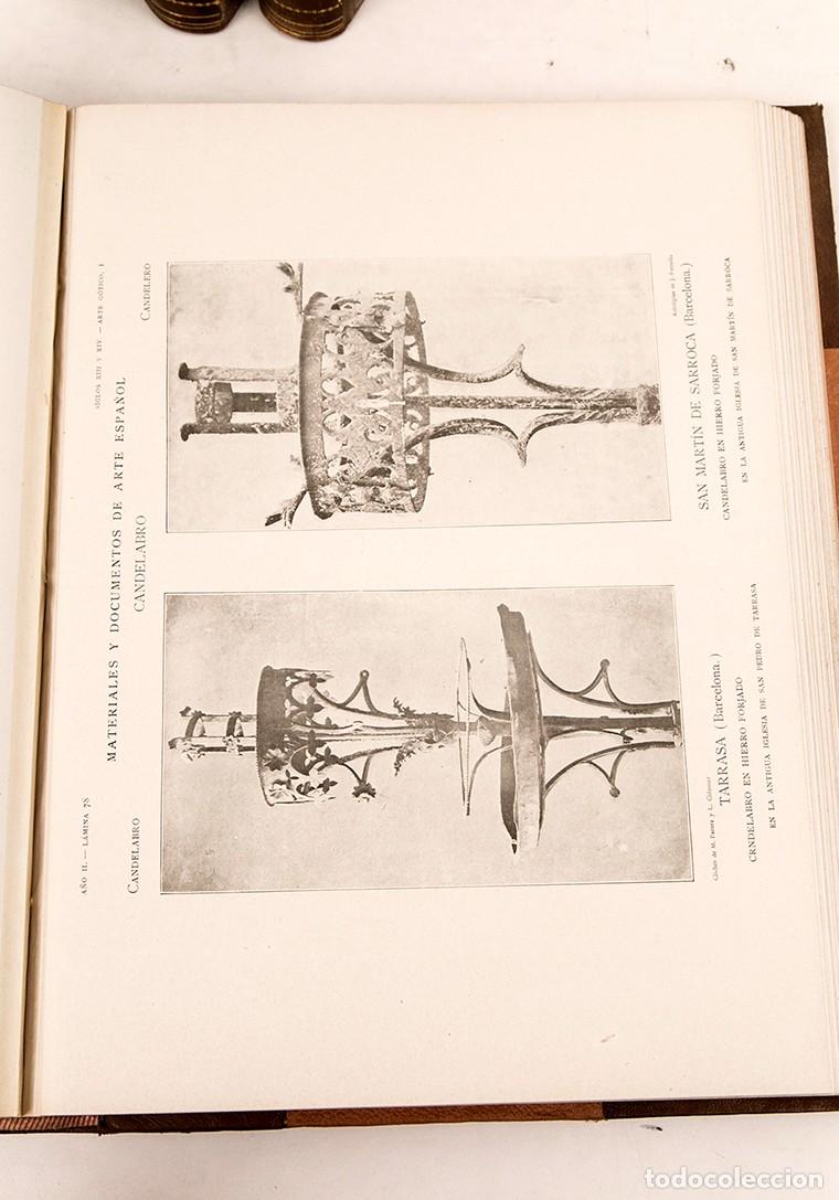 Libros antiguos: MATERIALES Y DOCUMENTOS DE ARTE ESPA&Ntilde;OL - 1901 A 1903 - LEROY - Foto 10