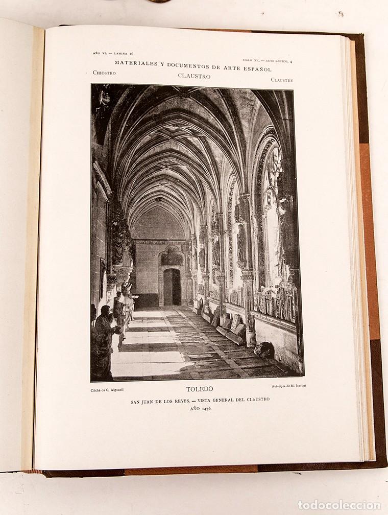 Libros antiguos: MATERIALES Y DOCUMENTOS DE ARTE ESPA&Ntilde;OL - 1901 A 1903 - LEROY - Foto 14