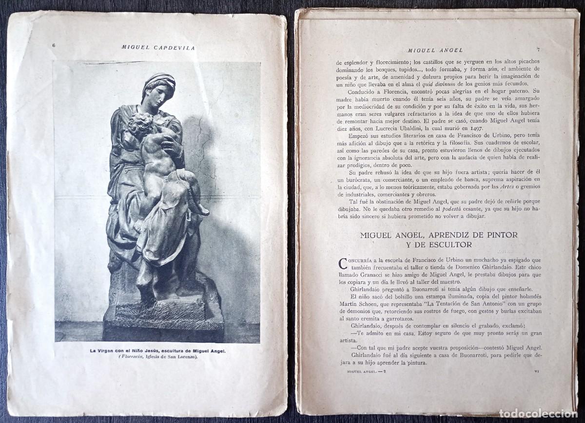 Libros antiguos: Miguel Capdevila . Miguel &Aacute;ngel - Foto 2