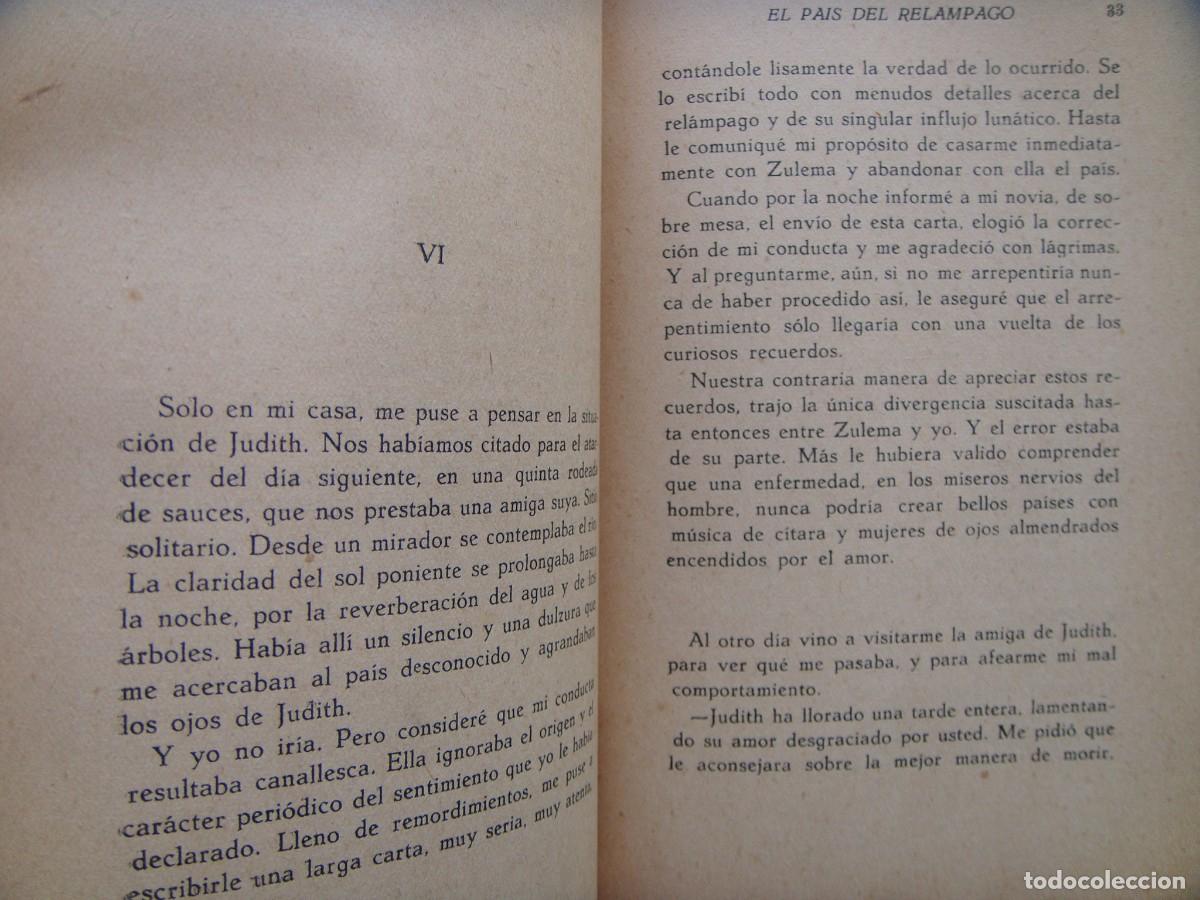 Libros antiguos: Carlos Alberto Leumann: EL PAIS DEL RELAMPAGO. - Foto 3