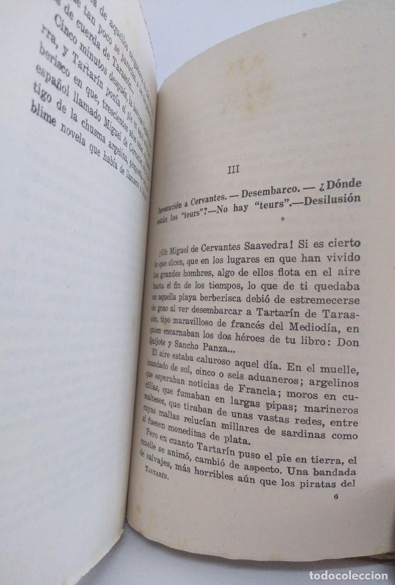 Libros antiguos: Tartar&iacute;n de Tarasc&oacute;n Daudet, A. Espasa Calpe. 1920 - Foto 4