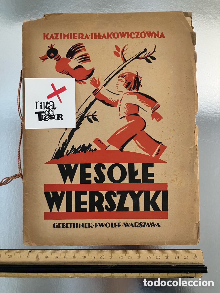 Libri antichi: Wesole wierszyki Kazimiera Illakowiczowna; W&oacute;ycicka 1934. Polish children Library. Vanguardias