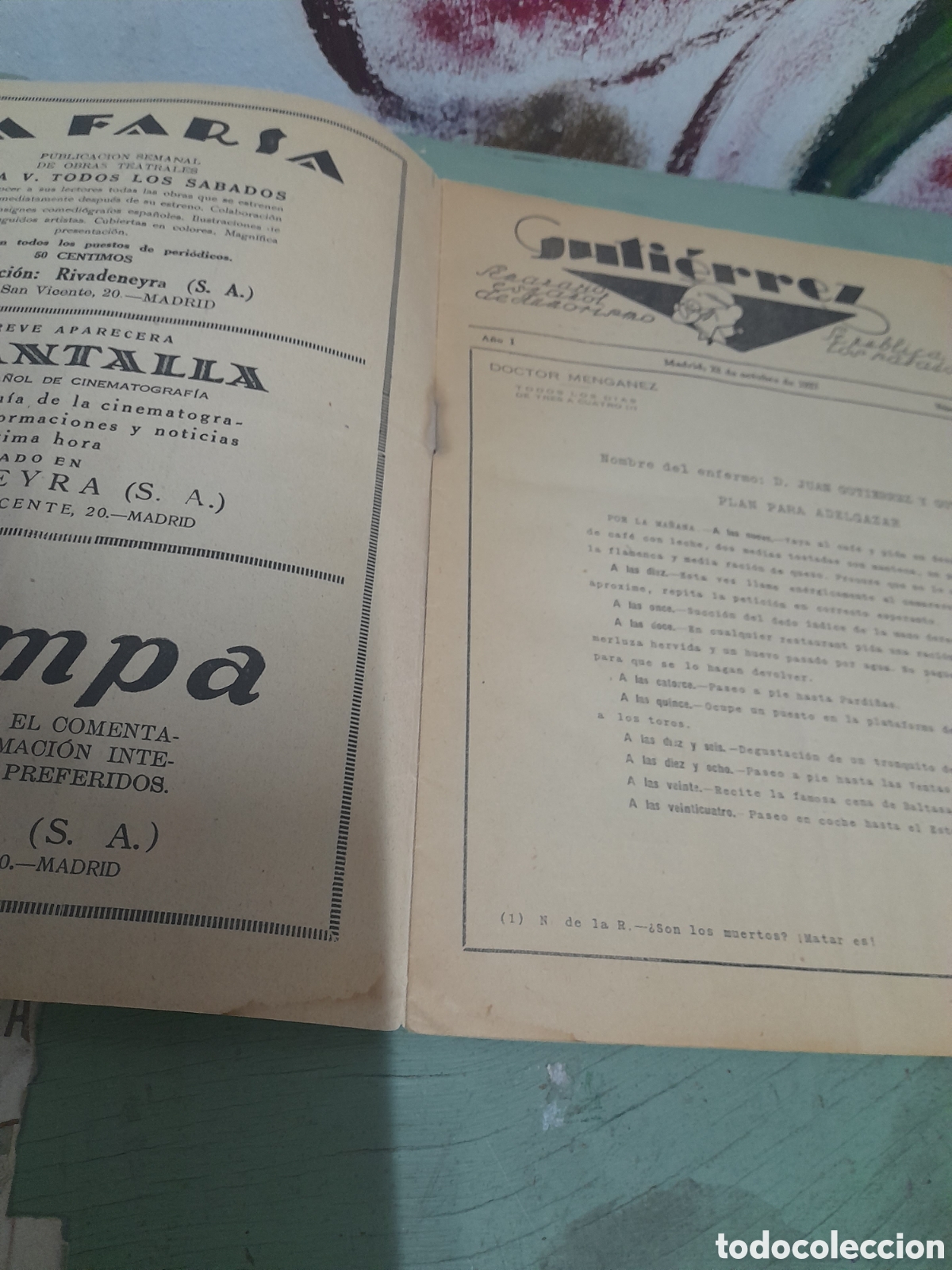 Libros antiguos: Guti&eacute;rrez, n&uacute;mero m&eacute;dico num.21 a&ntilde;o1927 - Foto 9