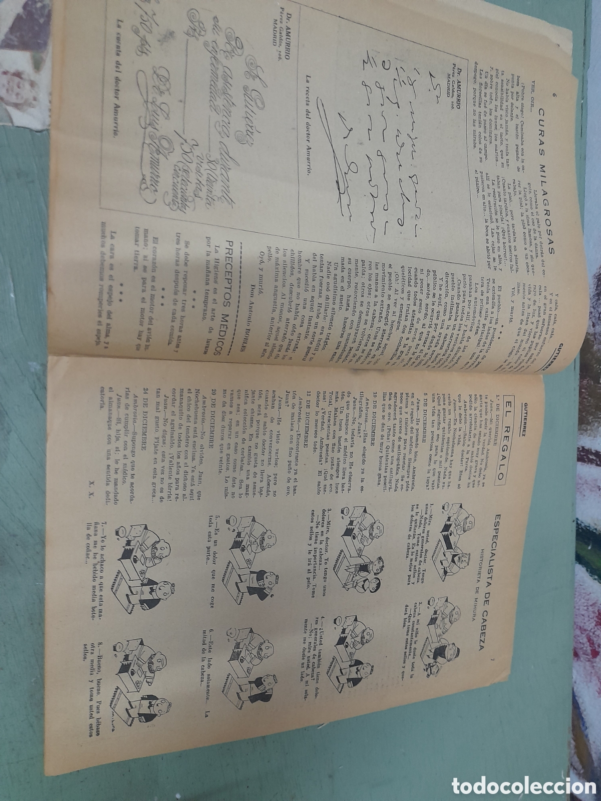 Libros antiguos: Guti&eacute;rrez, n&uacute;mero m&eacute;dico num.21 a&ntilde;o1927 - Foto 10