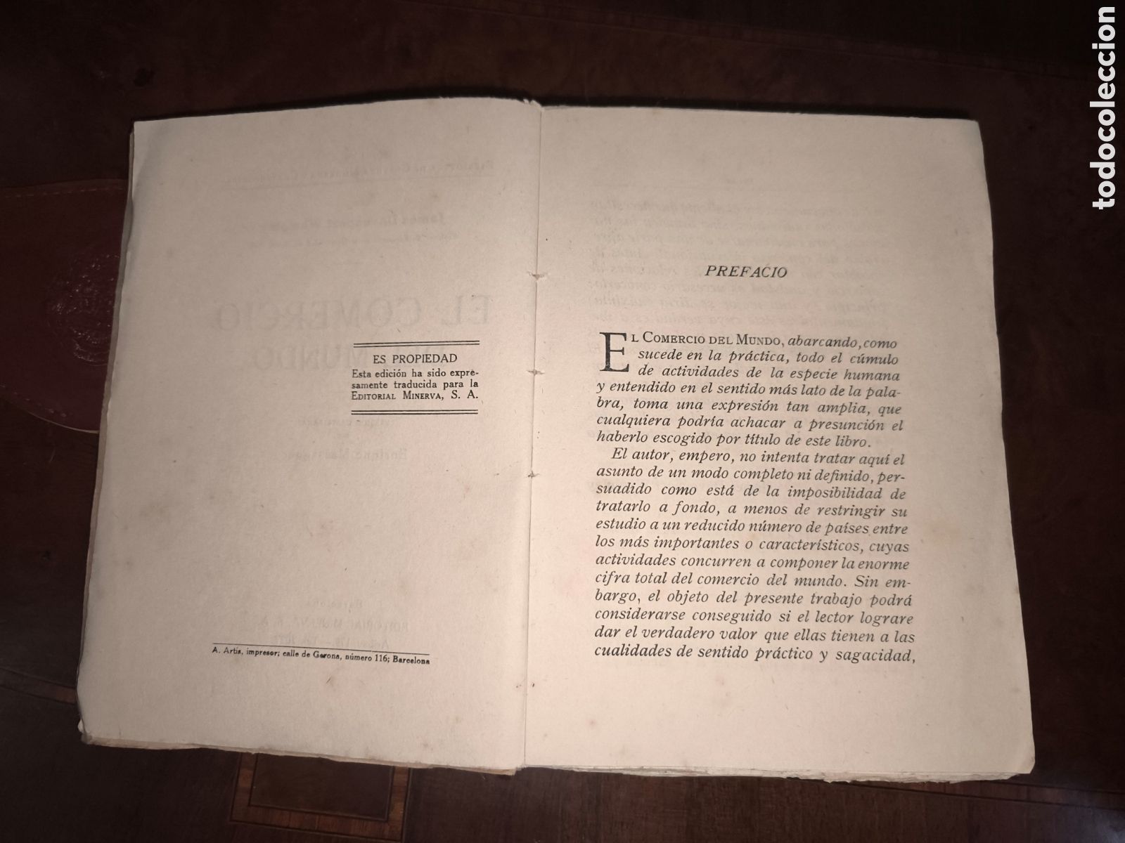 Libros antiguos: Libro El Comercio del Mundo - Foto 3