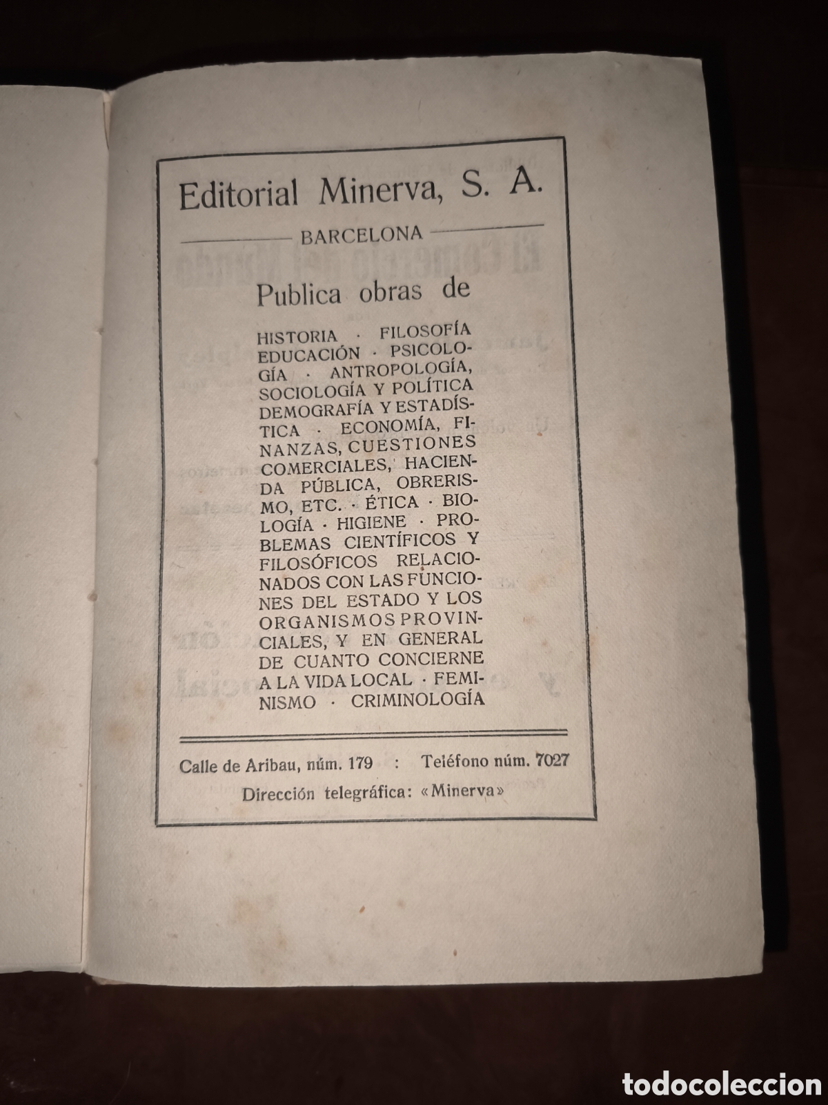 Libros antiguos: Libro El Comercio del Mundo - Foto 10