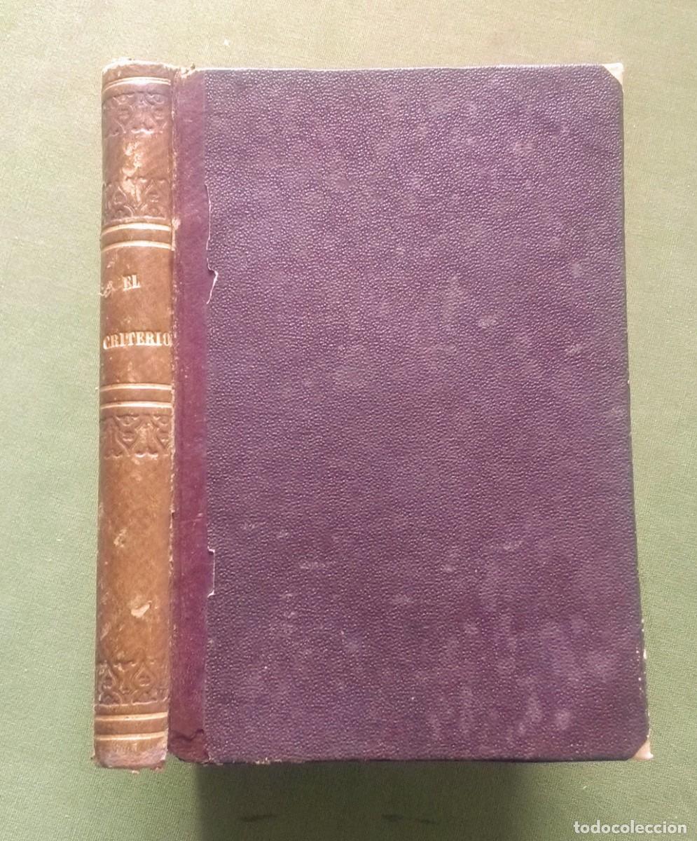 Libros antiguos: EL CRITERIO - JAIME BALMES - 1862 - Foto 2