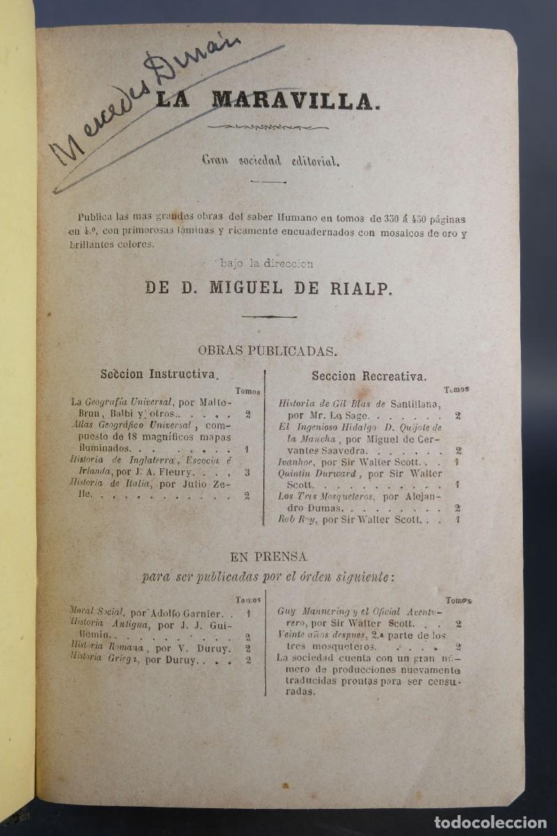 Libros antiguos: Rob-Roy - Walter Scott - Ed. En el Plus Ultra, 1858 - Foto 7