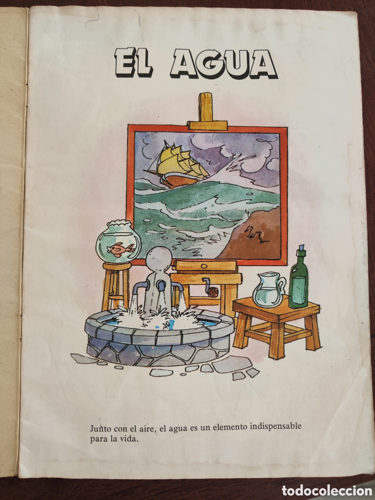Libros antiguos: Qu&eacute; es el agua? 1981 - Foto 3