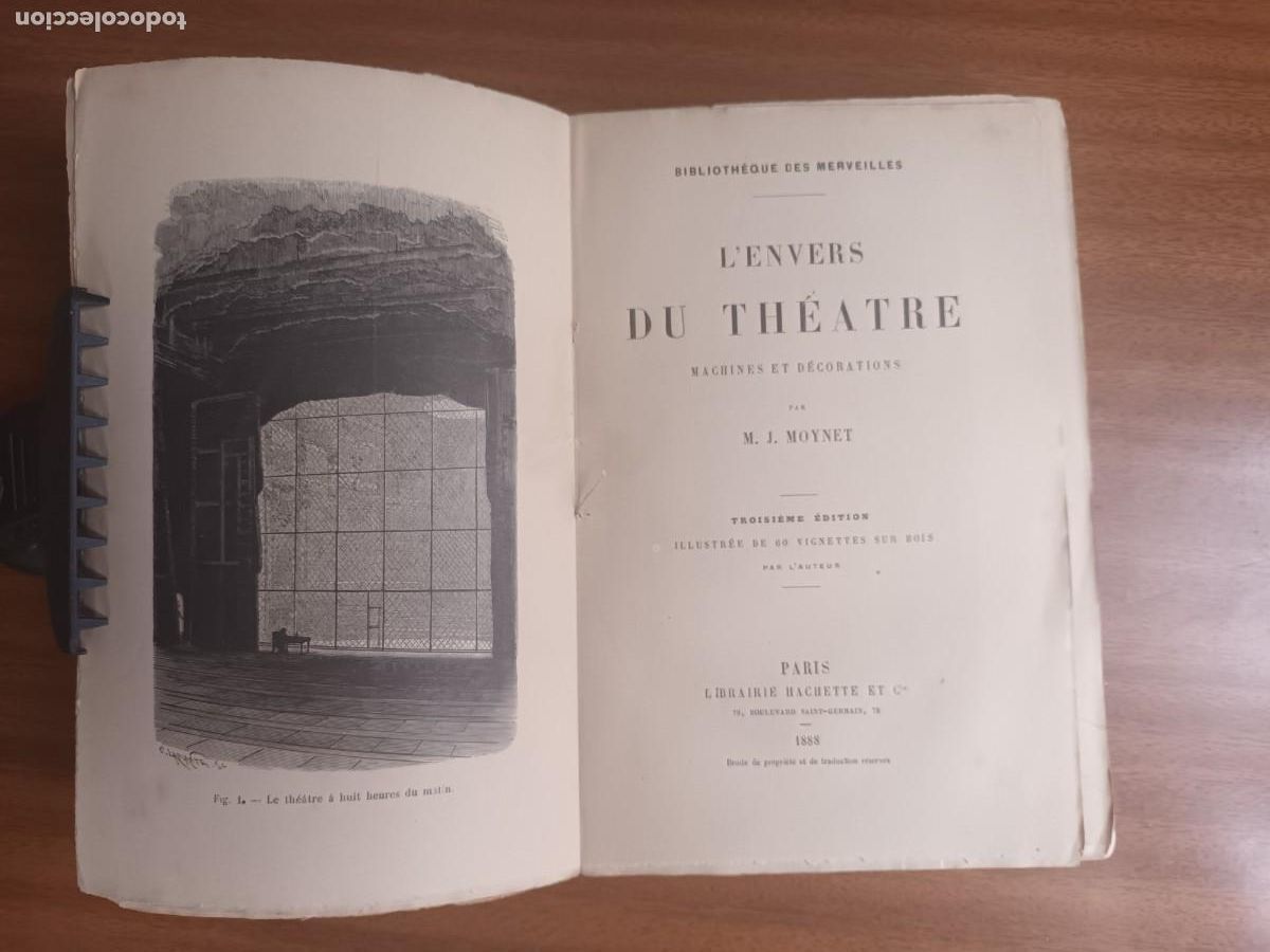 Libros antiguos: LEnvers du Th&eacute;atre --- M. J. Moynet - Foto 2