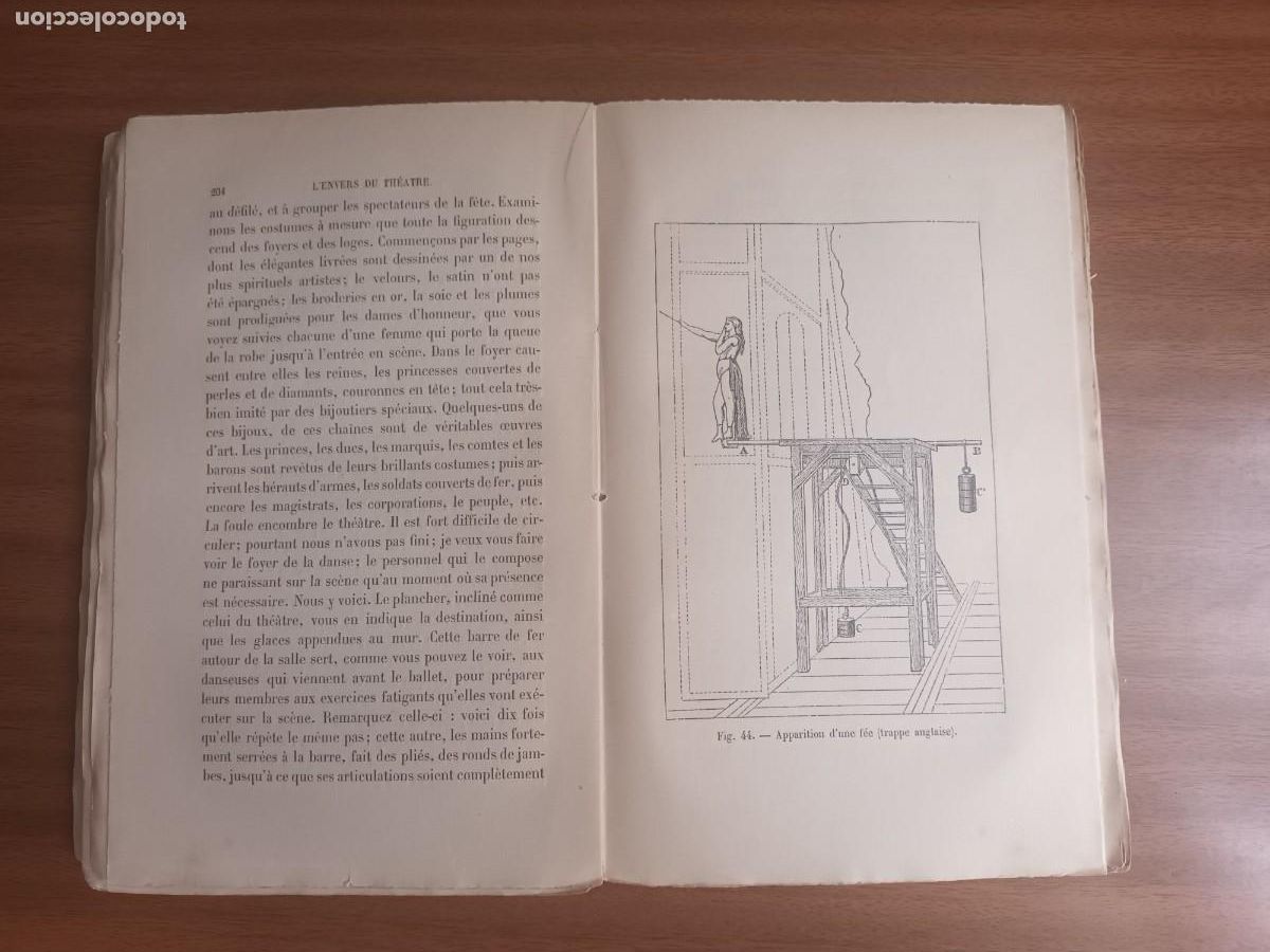 Libros antiguos: LEnvers du Th&eacute;atre --- M. J. Moynet - Foto 5
