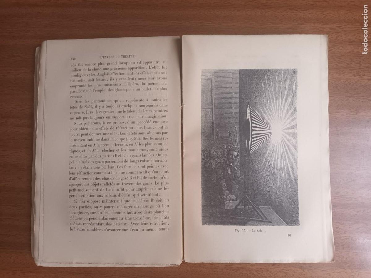 Libros antiguos: LEnvers du Th&eacute;atre --- M. J. Moynet - Foto 6