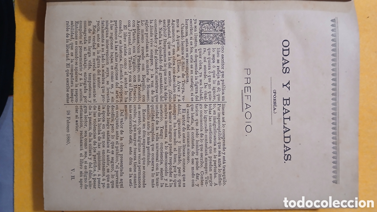 Libros antiguos: Obras Victor Hugo, 1888 - Foto 2