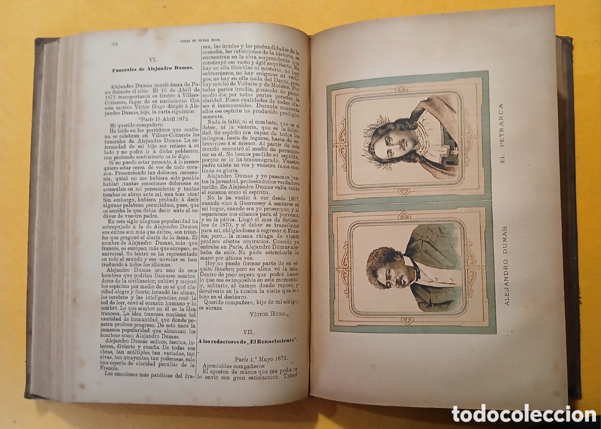 Libros antiguos: Obras de Victor Hugo 1887, - Foto 10