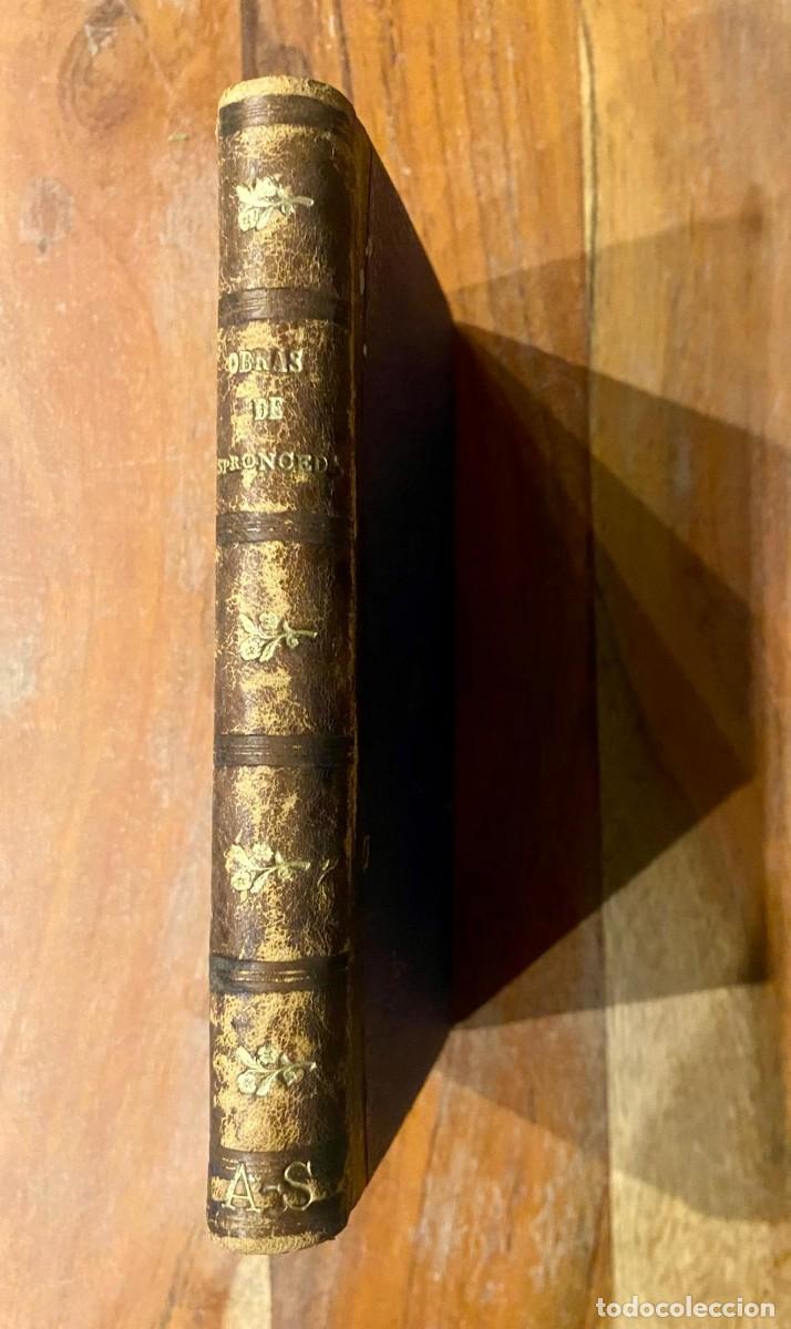 Libros antiguos: OBRAS PO&Eacute;TICAS DE JOS&Eacute; DE ESPRONCEDA - Foto 2
