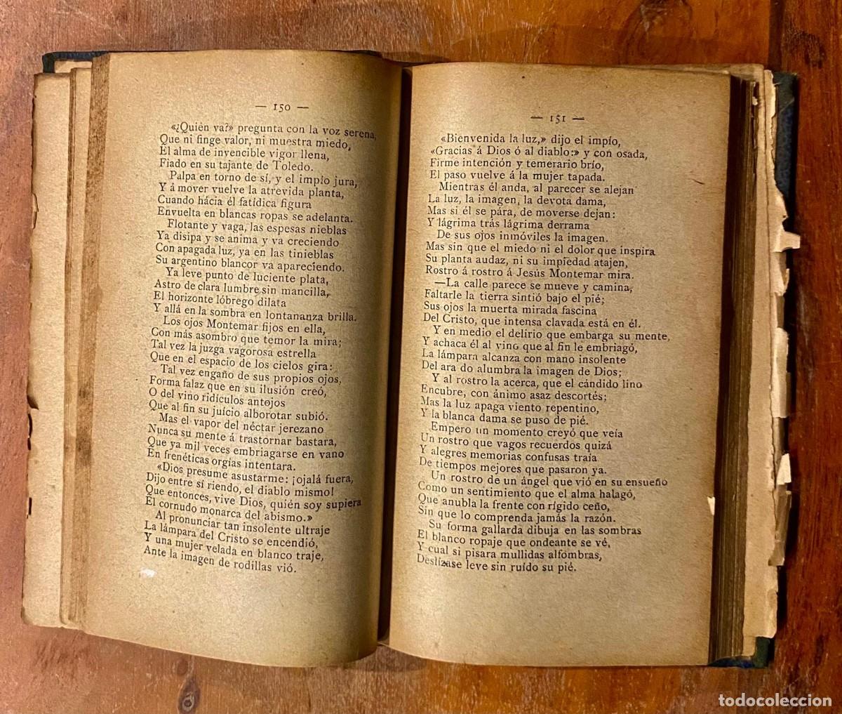 Libros antiguos: OBRAS PO&Eacute;TICAS DE JOS&Eacute; DE ESPRONCEDA - Foto 5