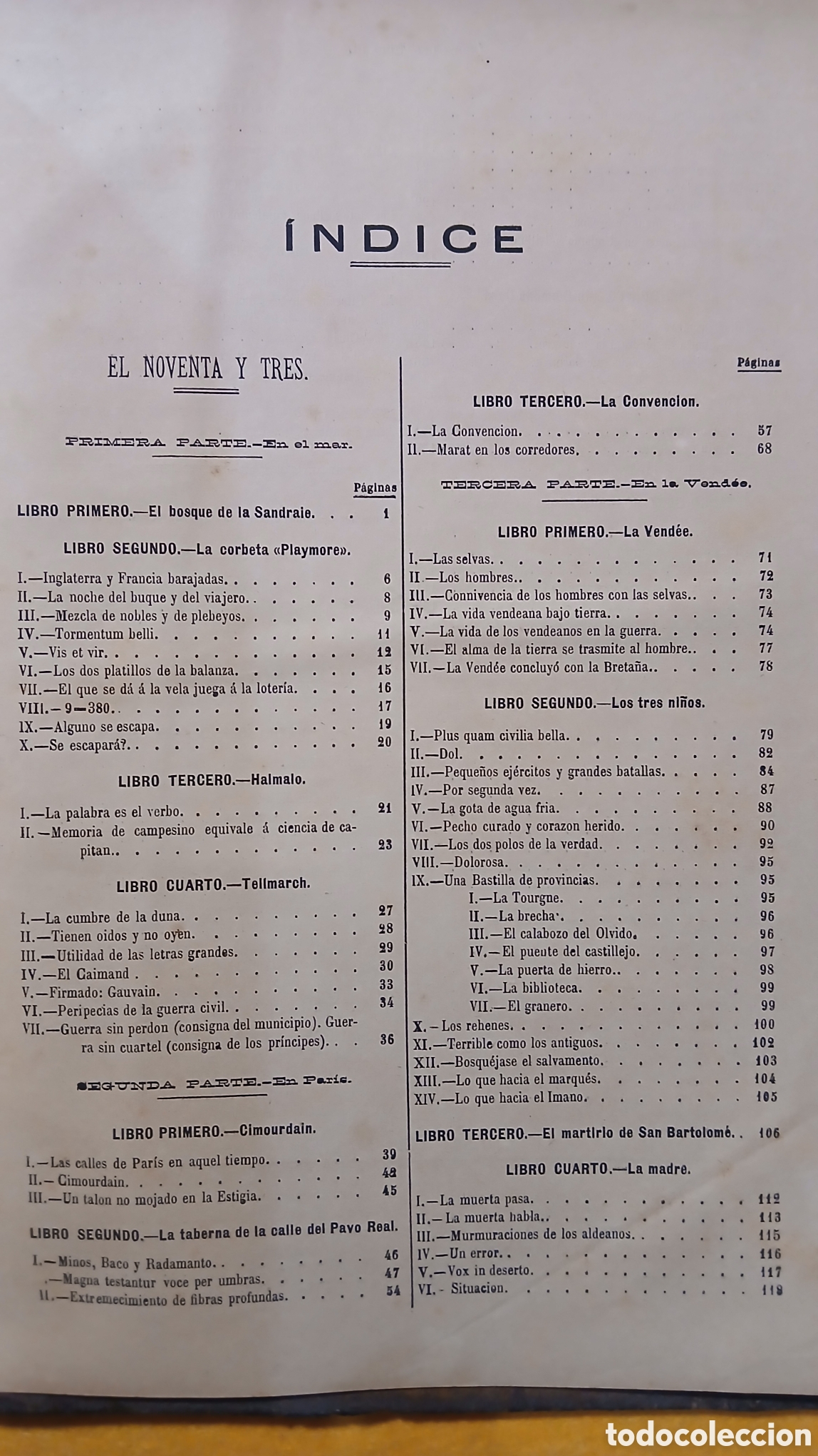 Libros antiguos: Obras completas Victor Hugo, t3 - Foto 3