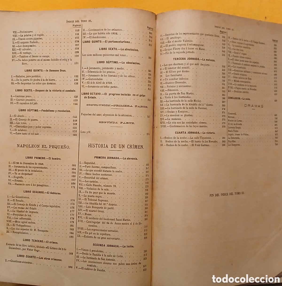 Libros antiguos: Obras completas Victor Hugo, t3 - Foto 4