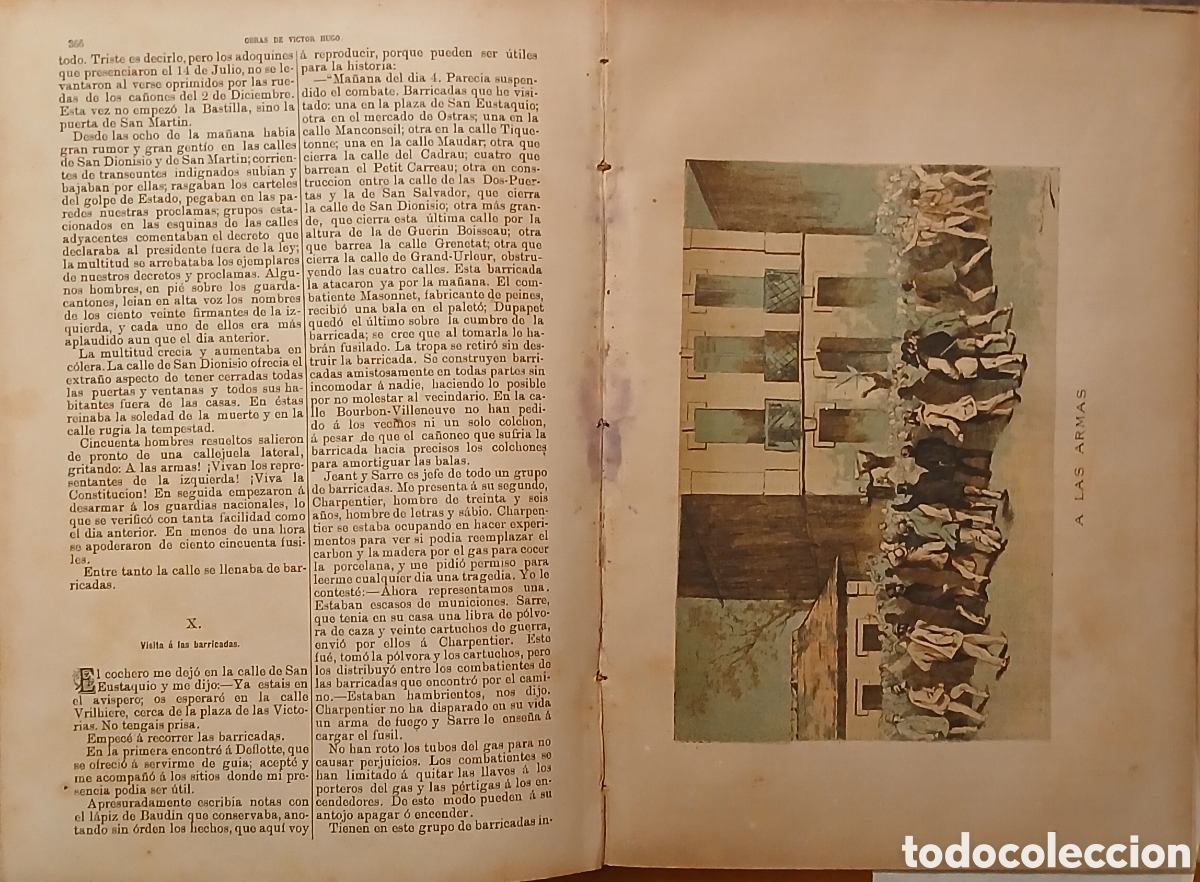 Libros antiguos: Obras completas Victor Hugo, t3 - Foto 6