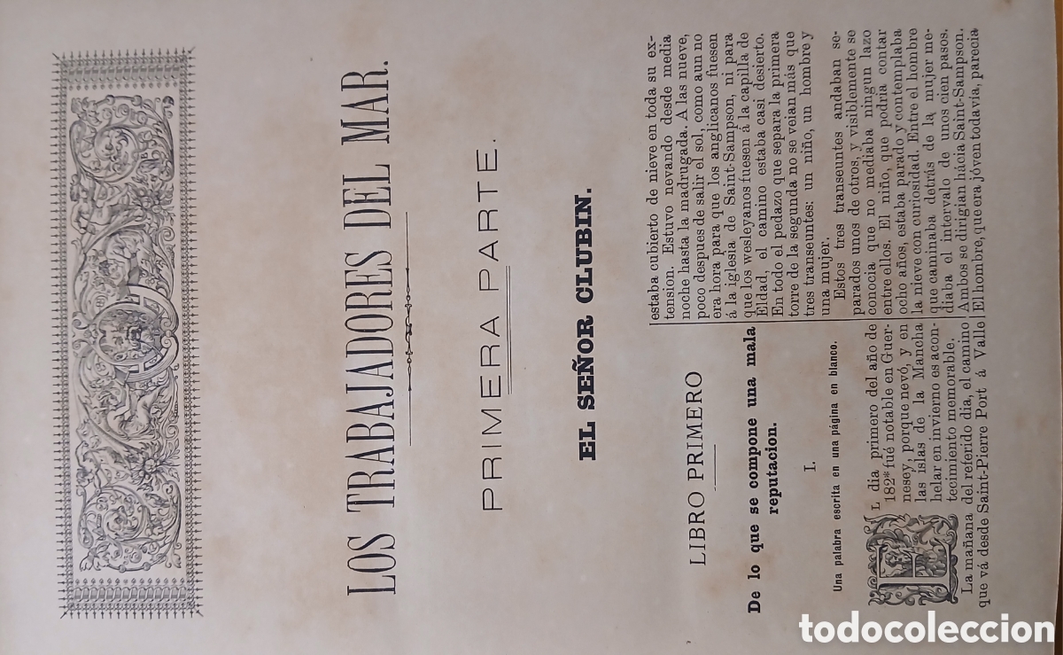 Libros antiguos: Obras completas de Victor Hugo t.6 - Foto 2