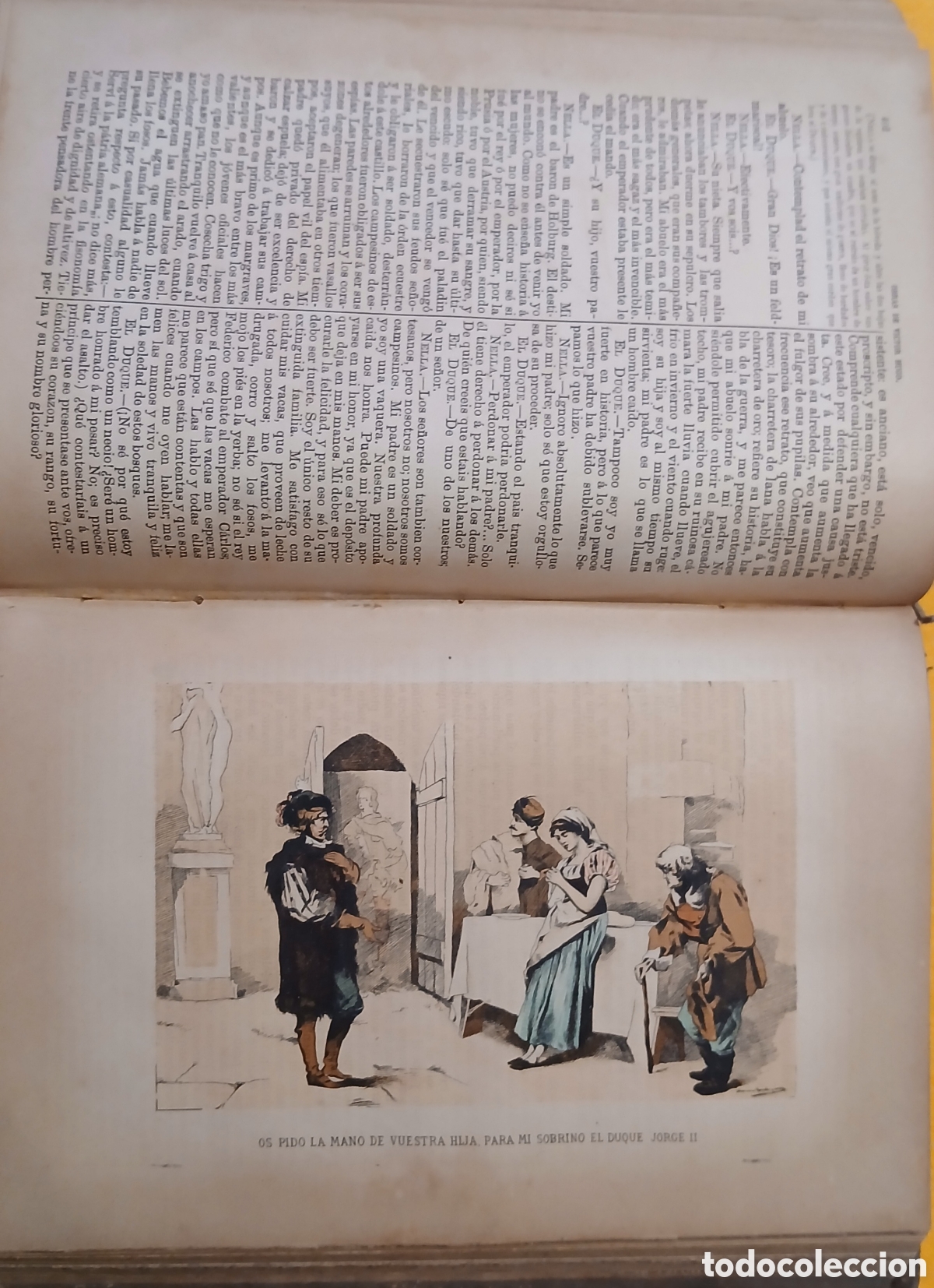 Libros antiguos: Obras completas de Victor Hugo t.6 - Foto 7