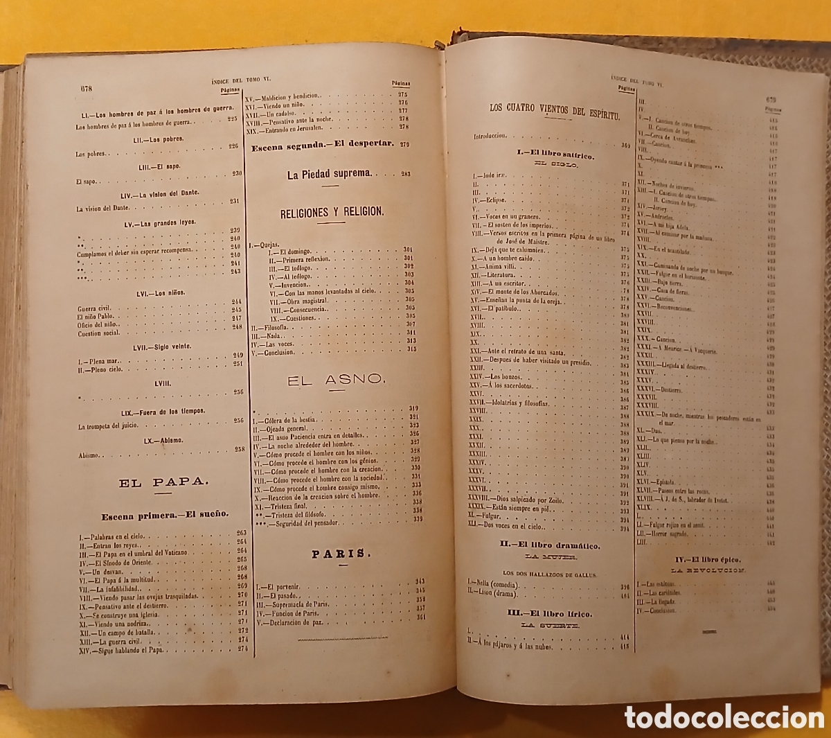 Libros antiguos: Obras completas de Victor Hugo t.6 - Foto 11