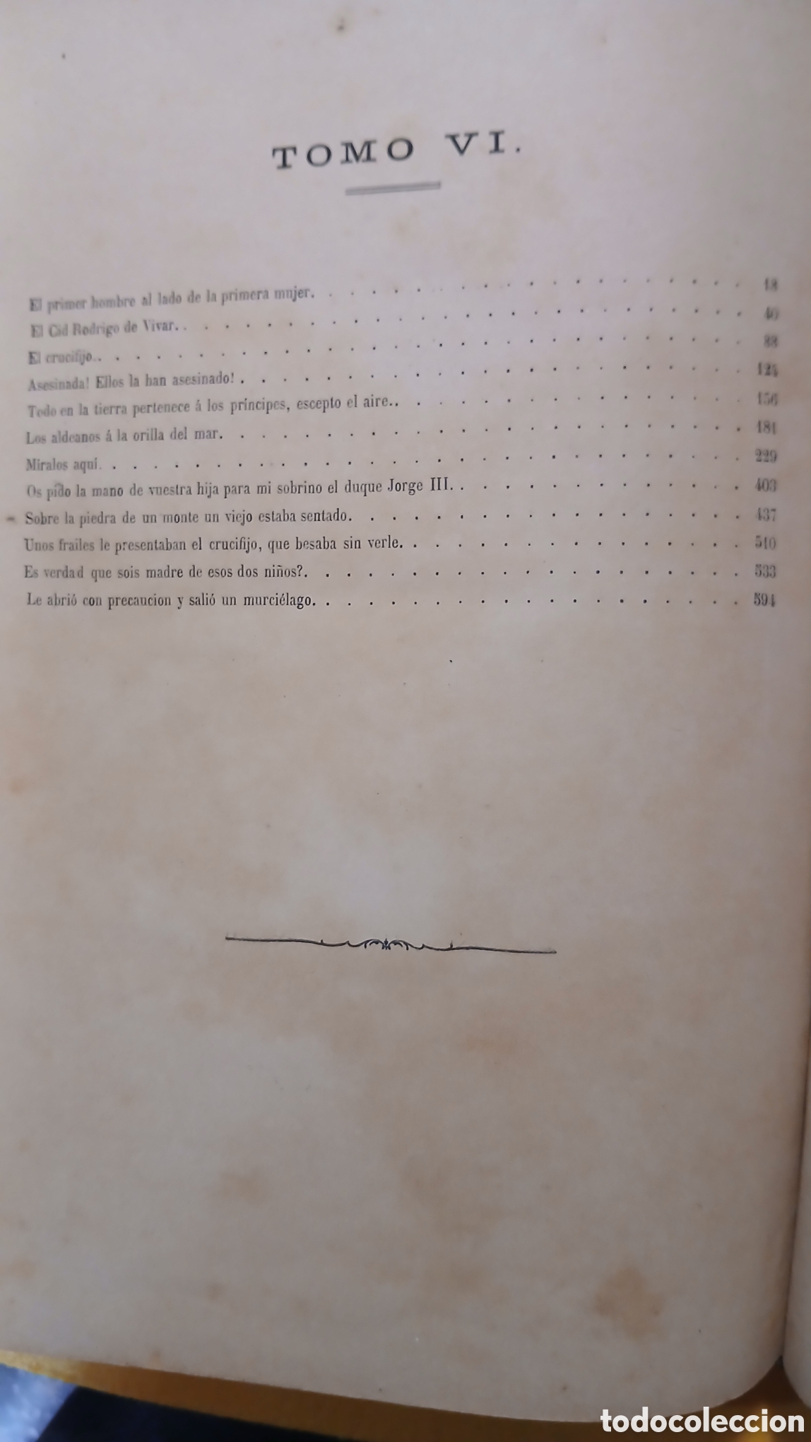 Libros antiguos: Obras completas de Victor Hugo t.6 - Foto 13