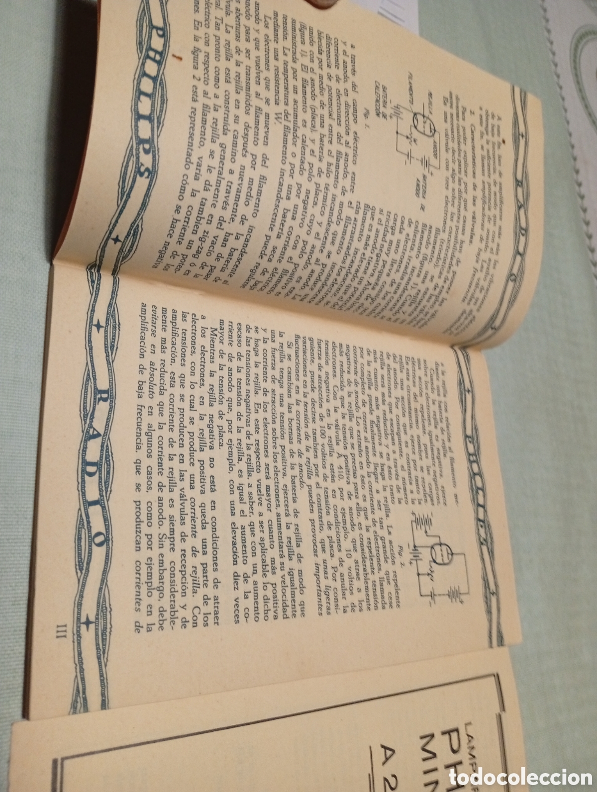 Libros antiguos: Libro PHILIPS RADIO cat&aacute;logo v&aacute;lvulas etc - Foto 3