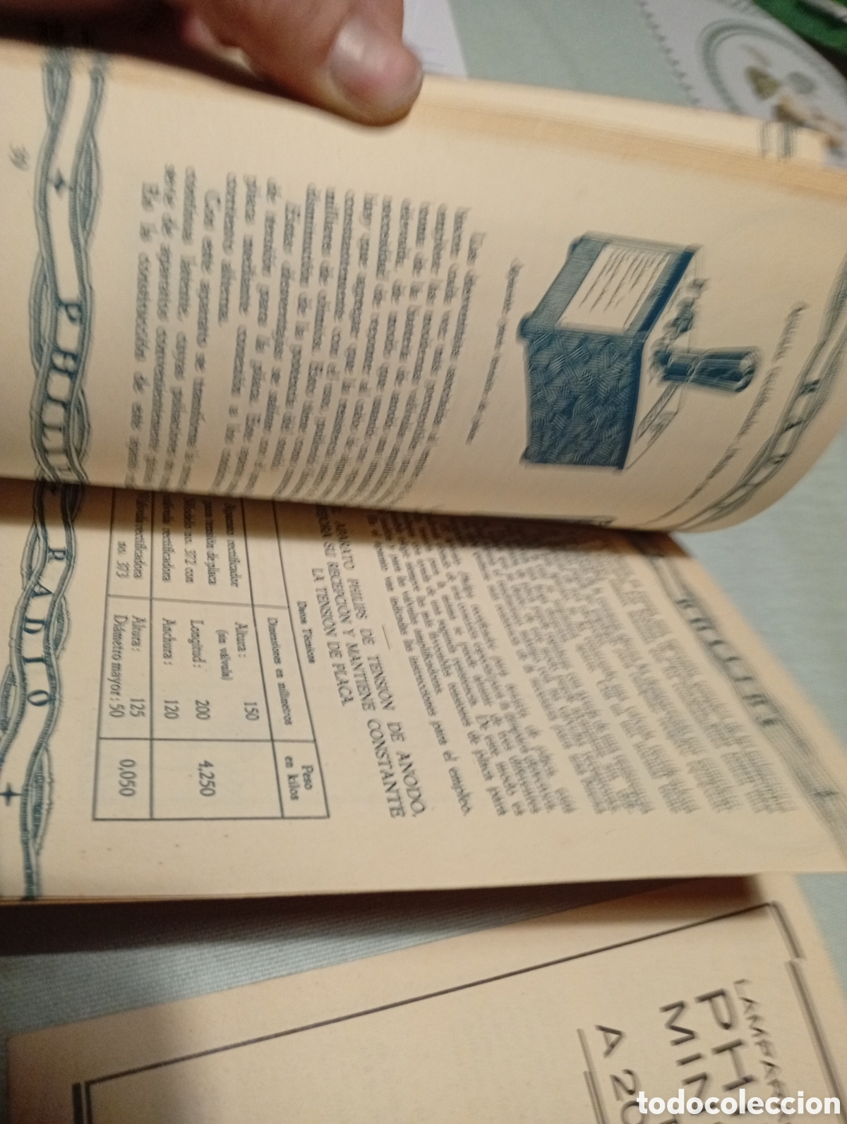Libros antiguos: Libro PHILIPS RADIO cat&aacute;logo v&aacute;lvulas etc - Foto 6