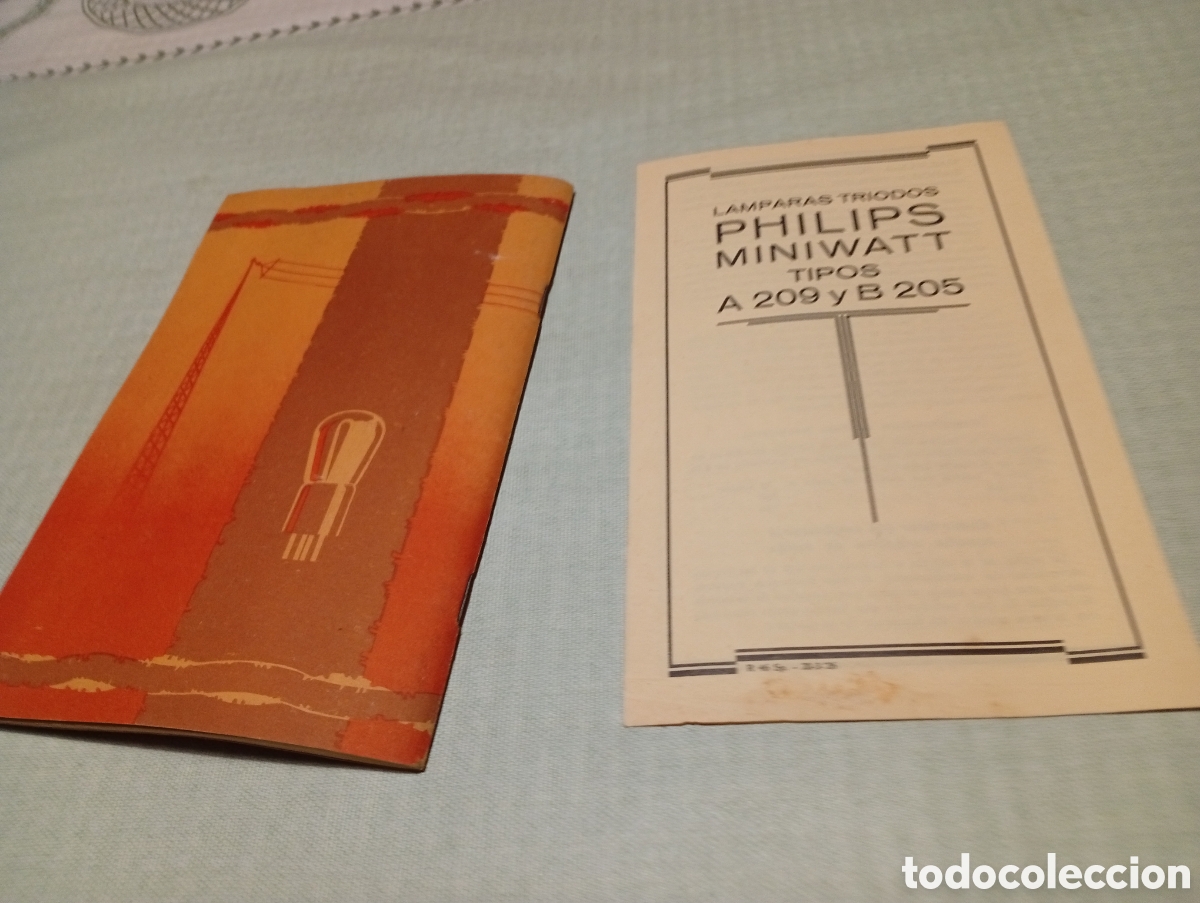 Libros antiguos: Libro PHILIPS RADIO cat&aacute;logo v&aacute;lvulas etc - Foto 16