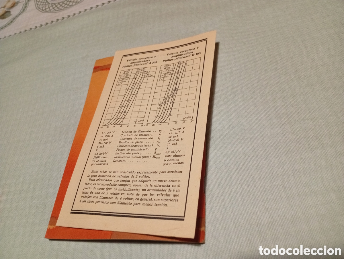 Libros antiguos: Libro PHILIPS RADIO cat&aacute;logo v&aacute;lvulas etc - Foto 18
